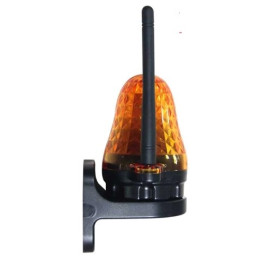 Feu orange clignotant  220 V AC - 24 /12 V AC/DC