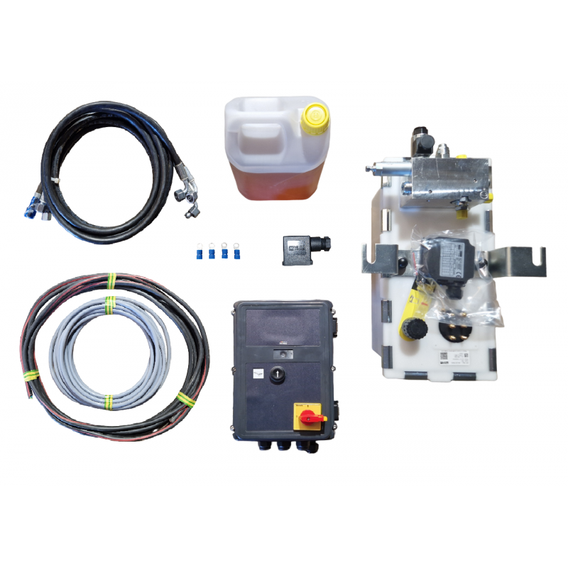 KIT GSR3 (groupe hydraulique suspendu pour niveleur à lèvre rabattable 1 électrovanne)