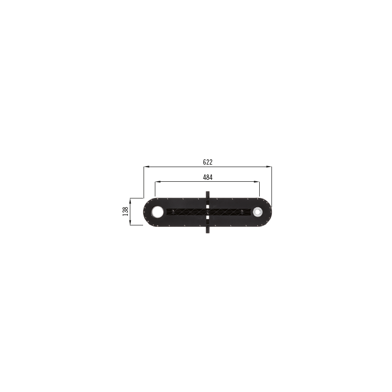 Chaine d'axe 11 diamètre 25.4 mm pour STA